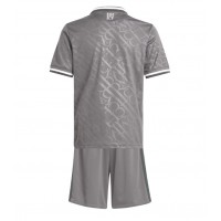 Echipament fotbal Real Madrid Tricou Treilea 2024-25 pentru copii maneca scurta (+ Pantaloni scurti)